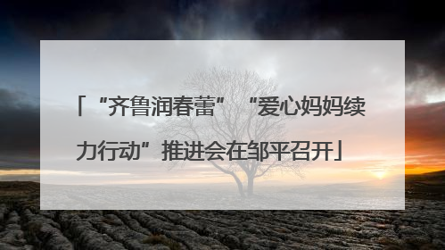 “齐鲁润春蕾”“爱心妈妈续力行动”推进会在邹平召开