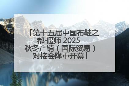第十五届中国布鞋之都·偃师 2025 秋冬产销（国际贸易）对接会隆重开幕