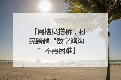 网格员搭桥，村民跨越“数字鸿沟”不再困难