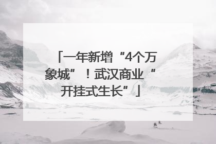 一年新增“4个万象城”！武汉商业“开挂式生长”