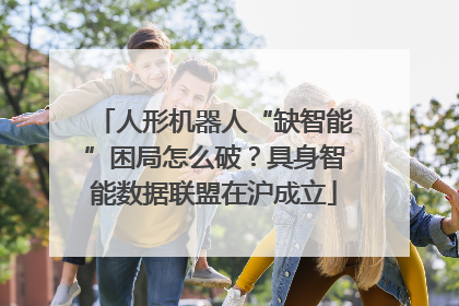 人形机器人“缺智能”困局怎么破？具身智能数据联盟在沪成立