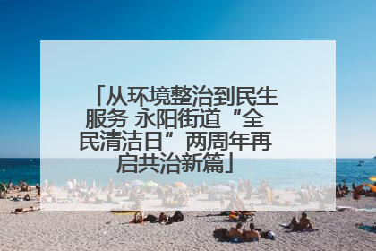 从环境整治到民生服务 永阳街道“全民清洁日”两周年再启共治新篇