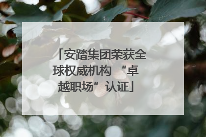 安踏集团荣获全球权威机构 “卓越职场”认证