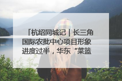 杭绍同城记｜长三角国际农批中心项目形象进度过半，华东“菜篮子”建设加码提速！
