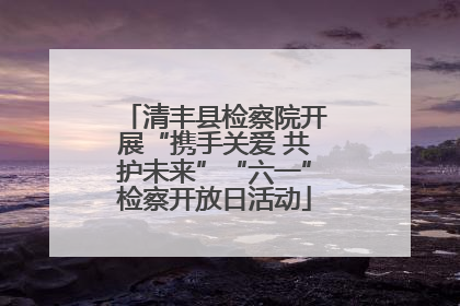 清丰县检察院开展“携手关爱 共护未来”“六一”检察开放日活动