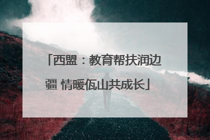 西盟：教育帮扶润边疆 情暖佤山共成长
