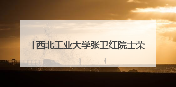 西北工业大学张卫红院士荣获J.N.Reddy奖章