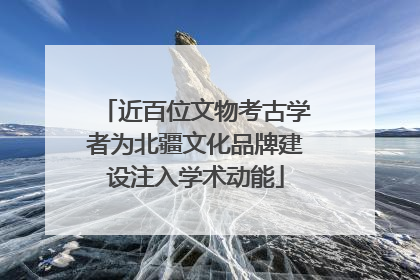 近百位文物考古学者为北疆文化品牌建设注入学术动能