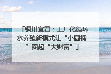 铜川宜君：工厂化循环水养殖新模式让“小圆桶”圈起“大财富”