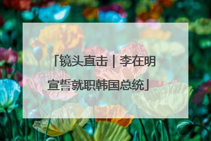 镜头直击｜李在明宣誓就职韩国总统