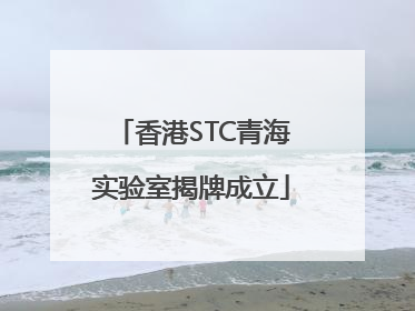 香港STC青海实验室揭牌成立