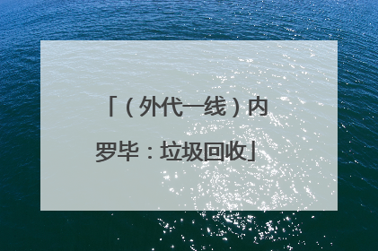 （外代一线）内罗毕：垃圾回收