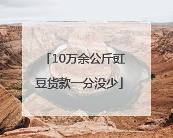 10万余公斤豇豆货款一分没少