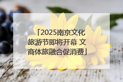 2025南京文化旅游节即将开幕 文商体旅融合促消费