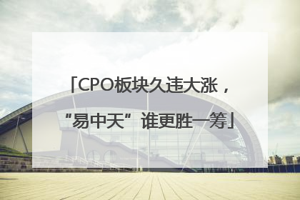 CPO板块久违大涨，“易中天”谁更胜一筹