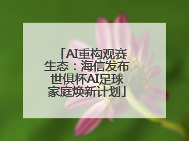 AI重构观赛生态：海信发布世俱杯AI足球家庭焕新计划