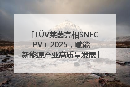 TÜV莱茵亮相SNEC PV+ 2025，赋能新能源产业高质量发展